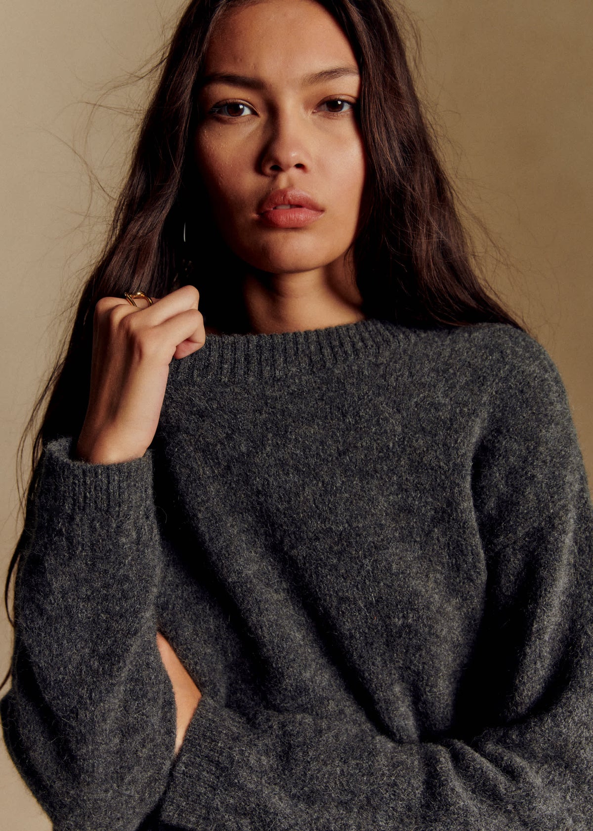 Pull Amiel - Gris Foncé