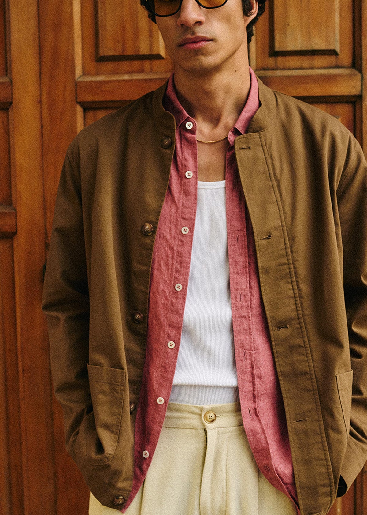 Veste Carmel - Brun