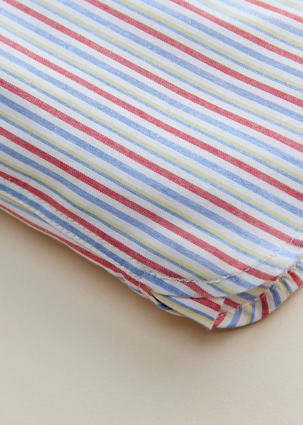 Chemise Benicio - Rayure Rouge Bleu Jaune
