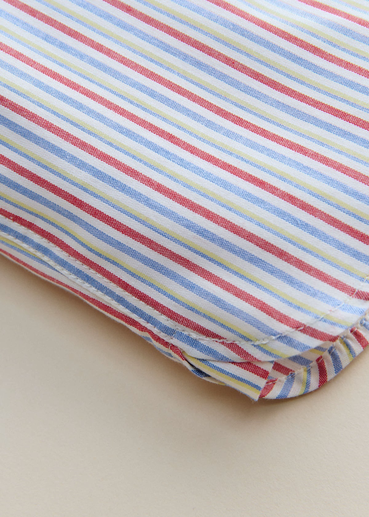 Chemise Benicio - Rayure Rouge Bleu Jaune