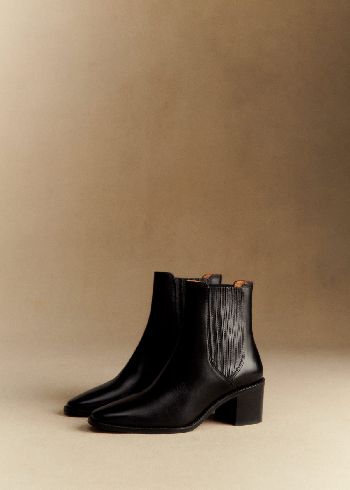 Bottines Johanne - Noir Glacé