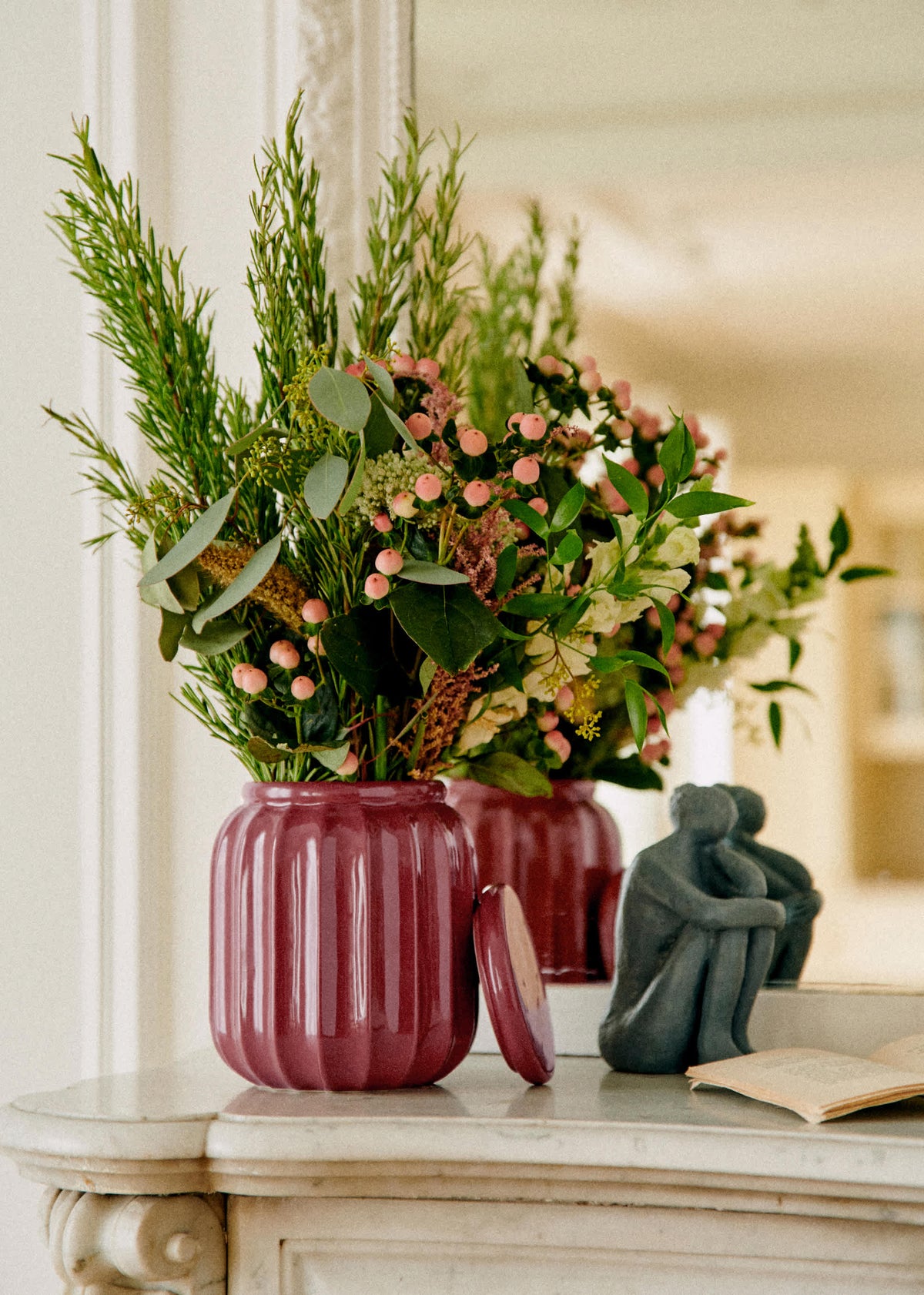 Vase Traviata - Framboise
