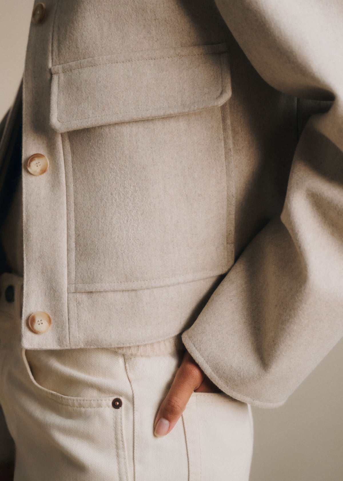 Veste Marion - Beige Chiné