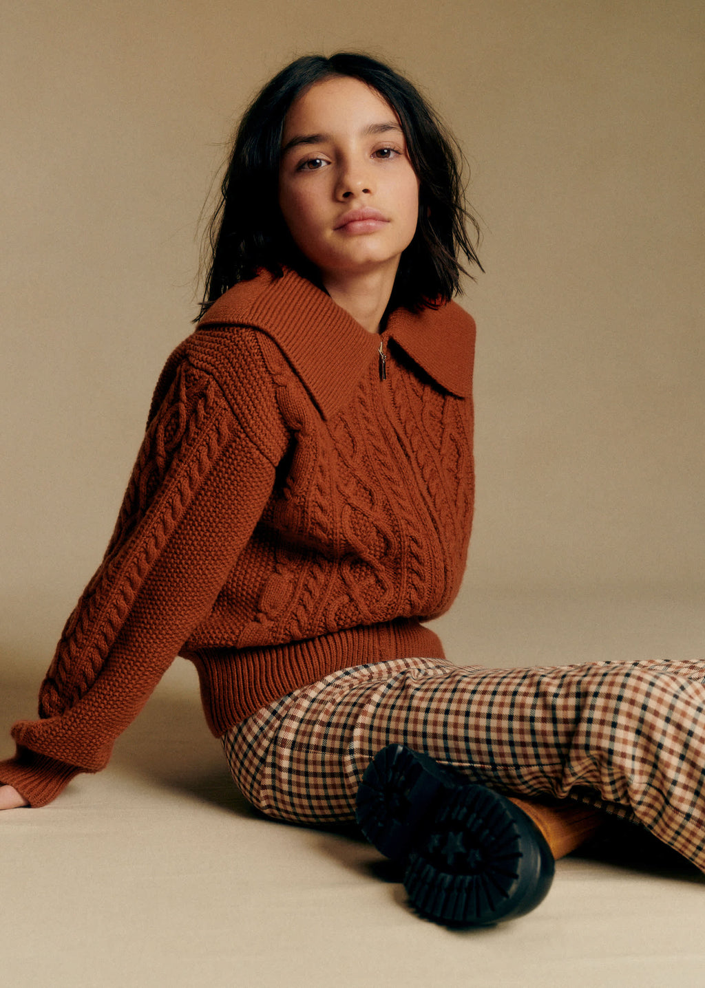 Cardigan César - Caramel