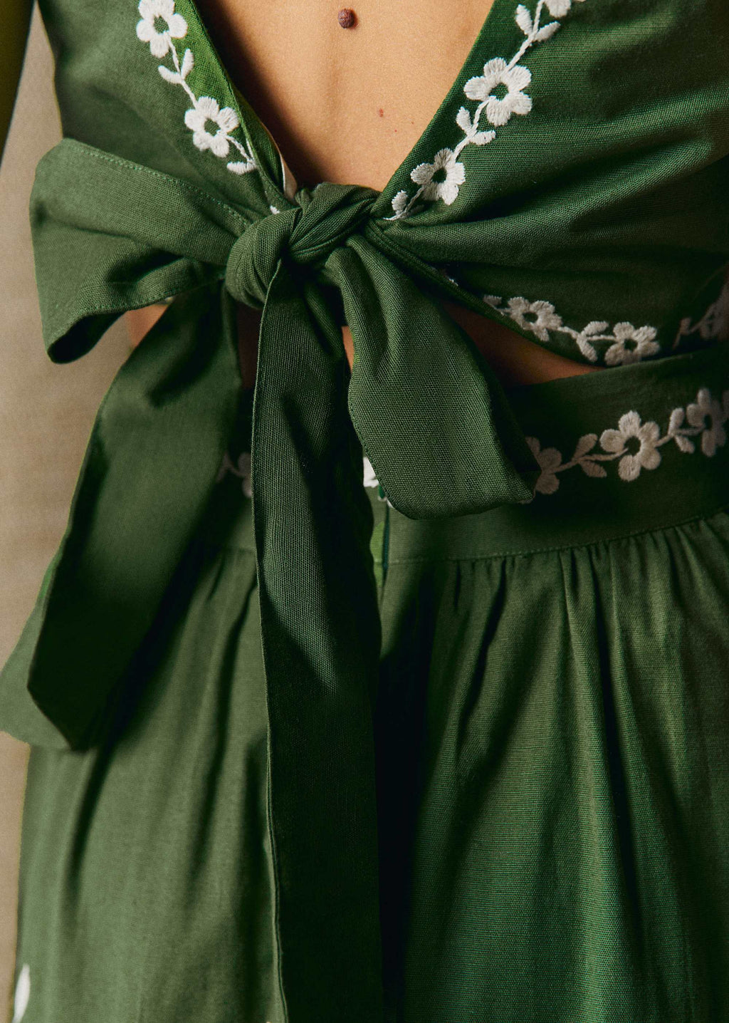 Blouse Claire - Vert d'Été