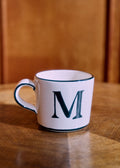 Tasse Tempo - Lettre M - Noir
