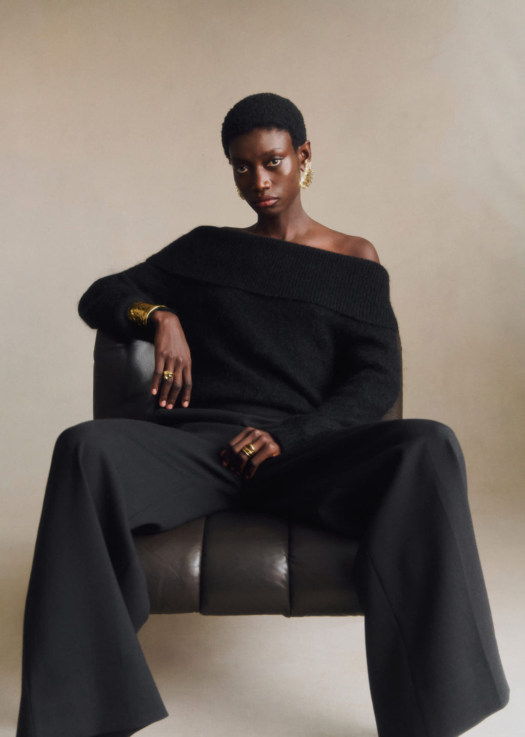 Pull Aurore - Noir