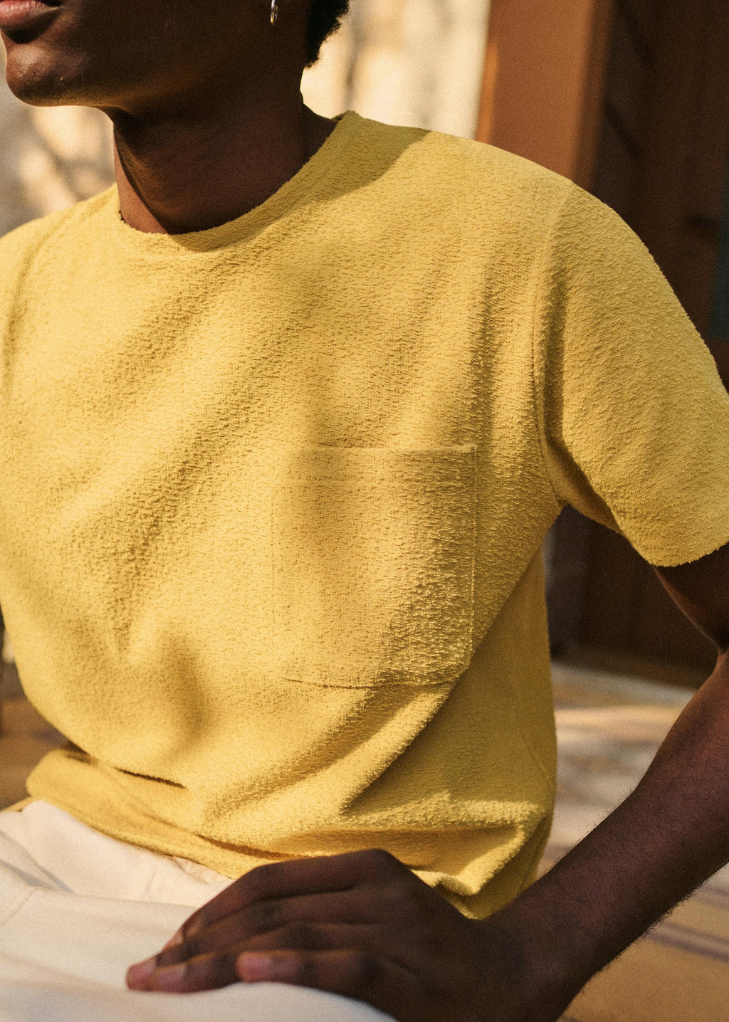 T-Shirt Barlo - Jaune