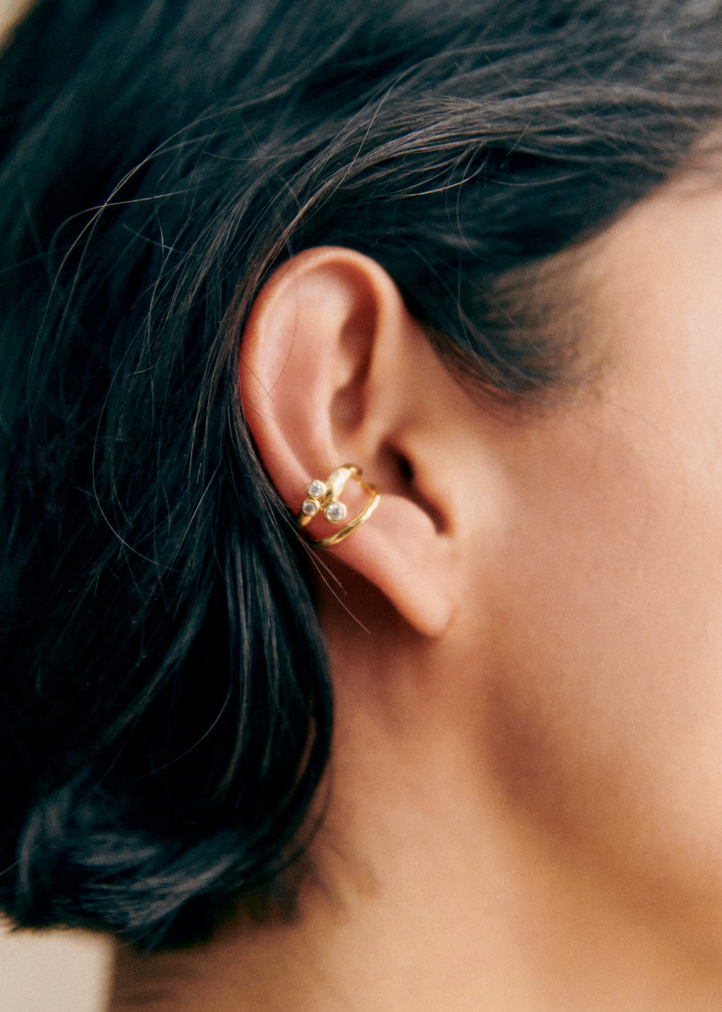 Ear cuff Gino - Doré