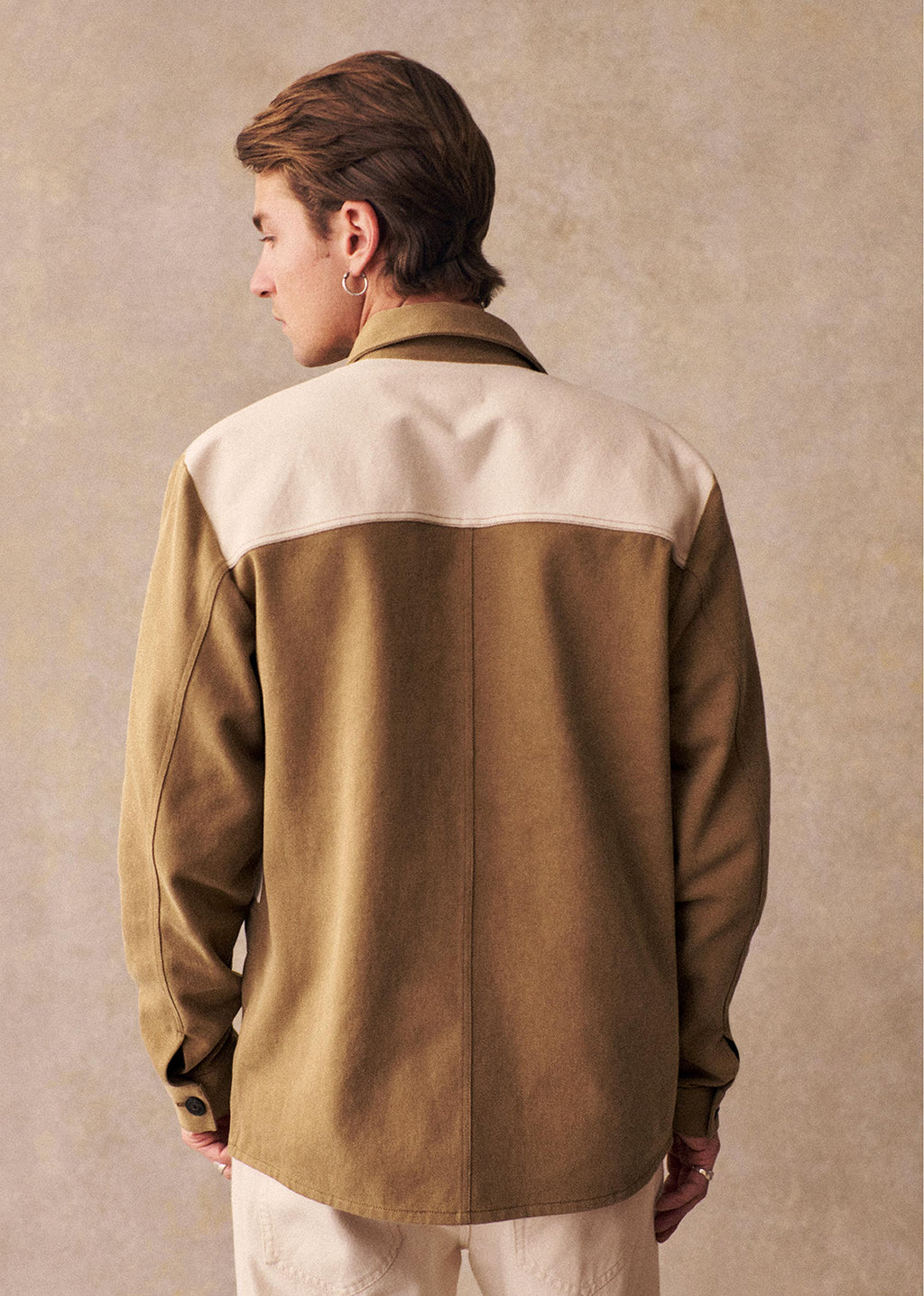 Veste Will Patchwork - Camel