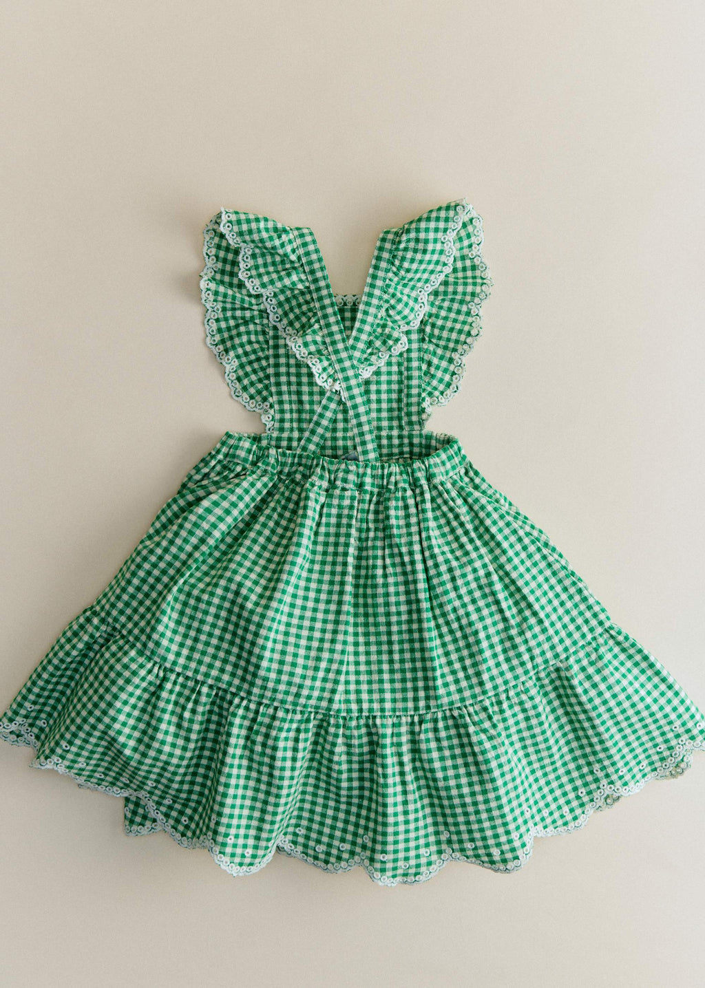 Robe Aurore - Vichy Vert