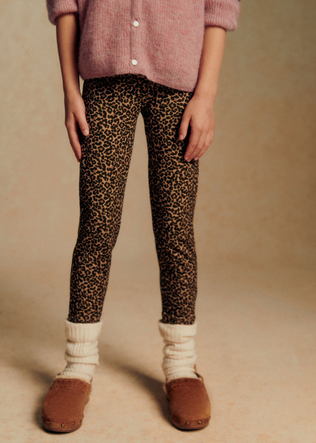 Legging Lily - Léopard Beige