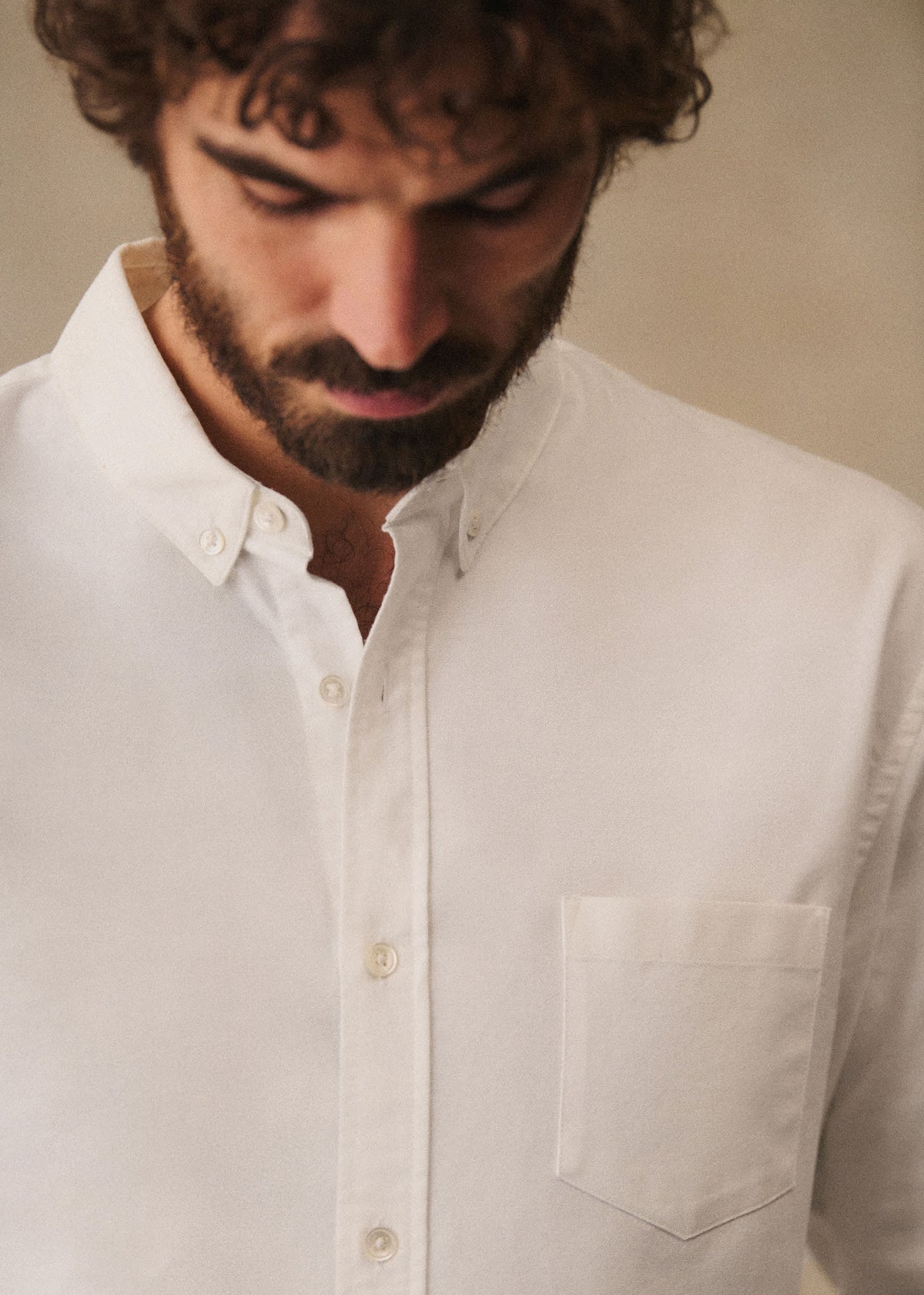Chemise Charlie Oxford - Blanc