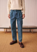 Pantalon Stewart - Denim bleu