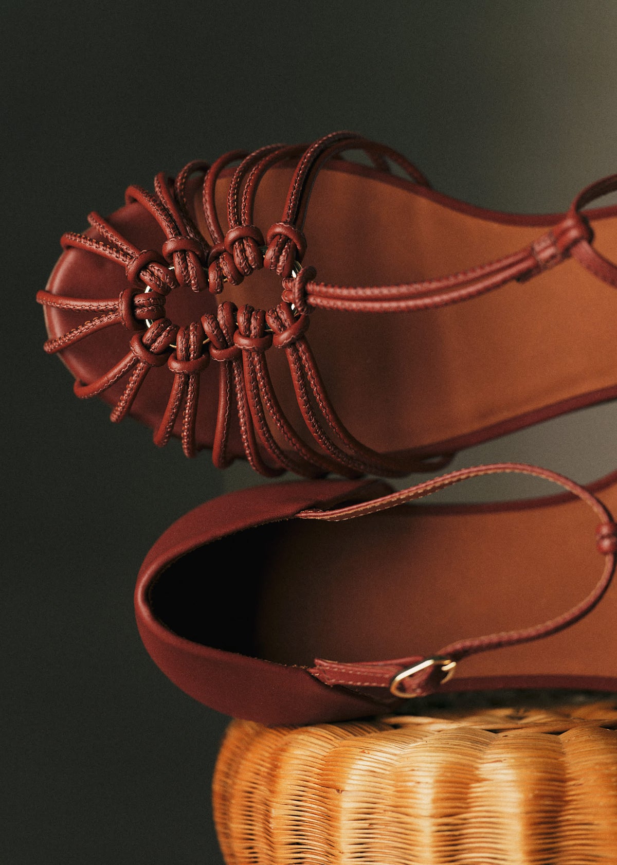 Sandales Low Mira - Cuir Naturel