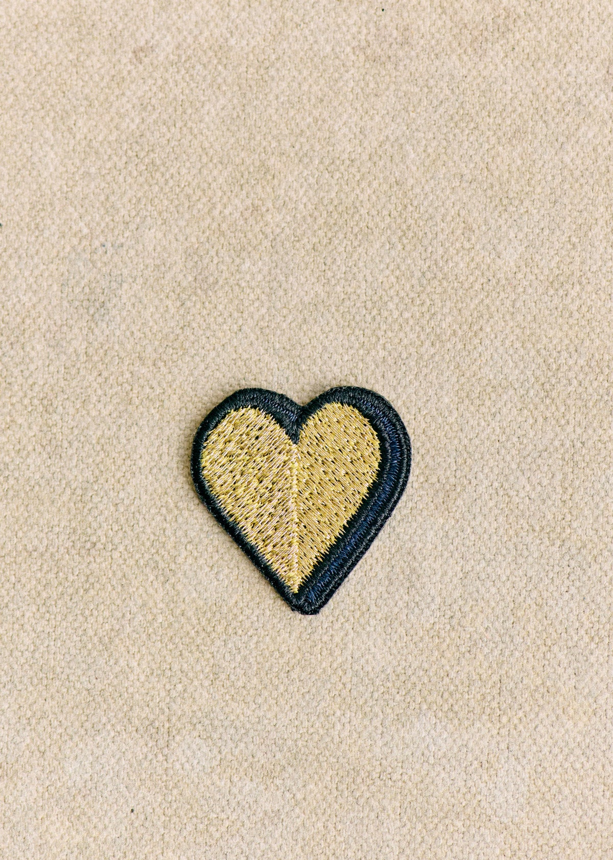 Ecusson Symbole - Coeur Doré