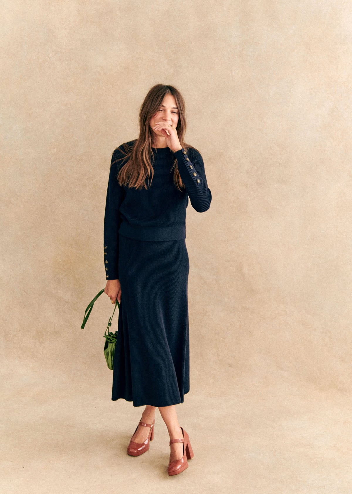 Jupe Naelle - Marine