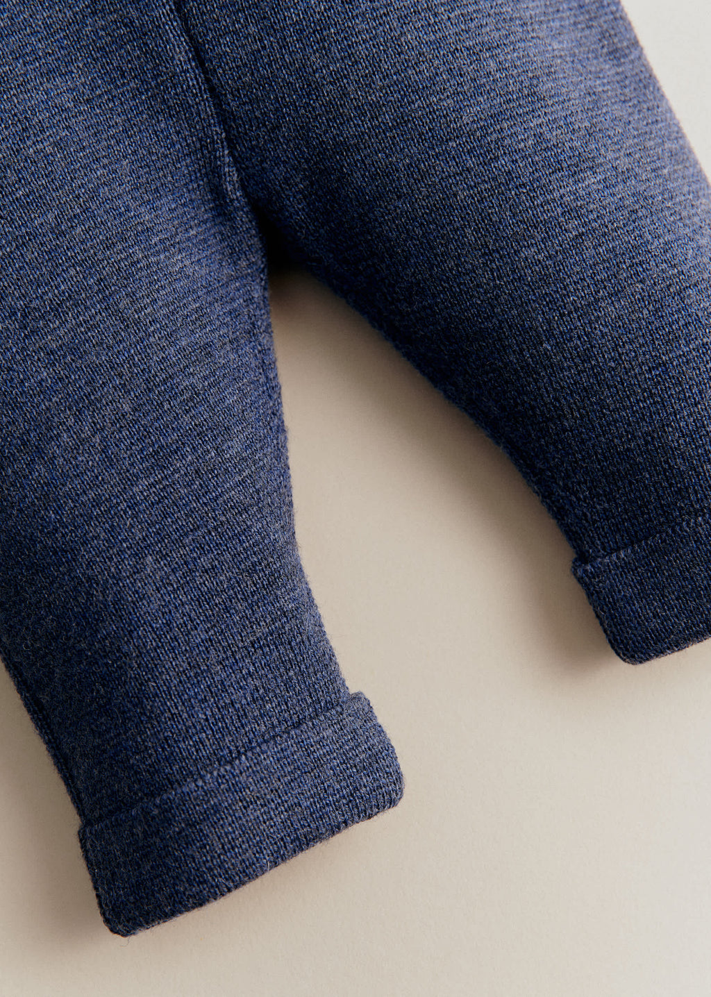 Pantalon Maille Boris - Bleu Chiné