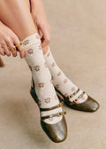 Chaussettes Julia - Écru