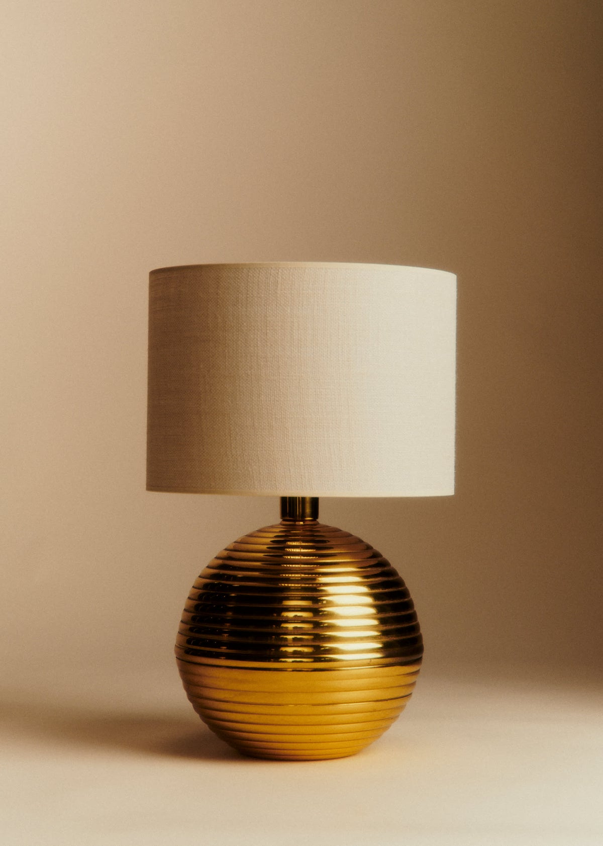 Lampe vintage doré grand modèle - Doré