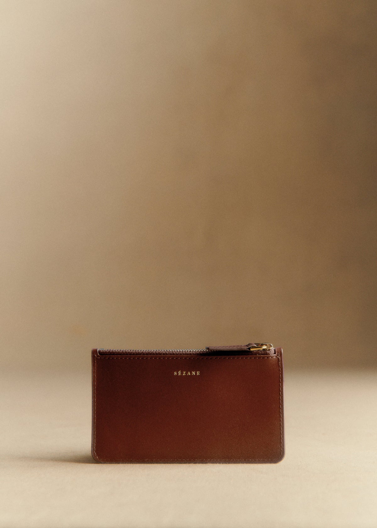 Porte-cartes Grand Alfred - Cuir Naturel Héritage