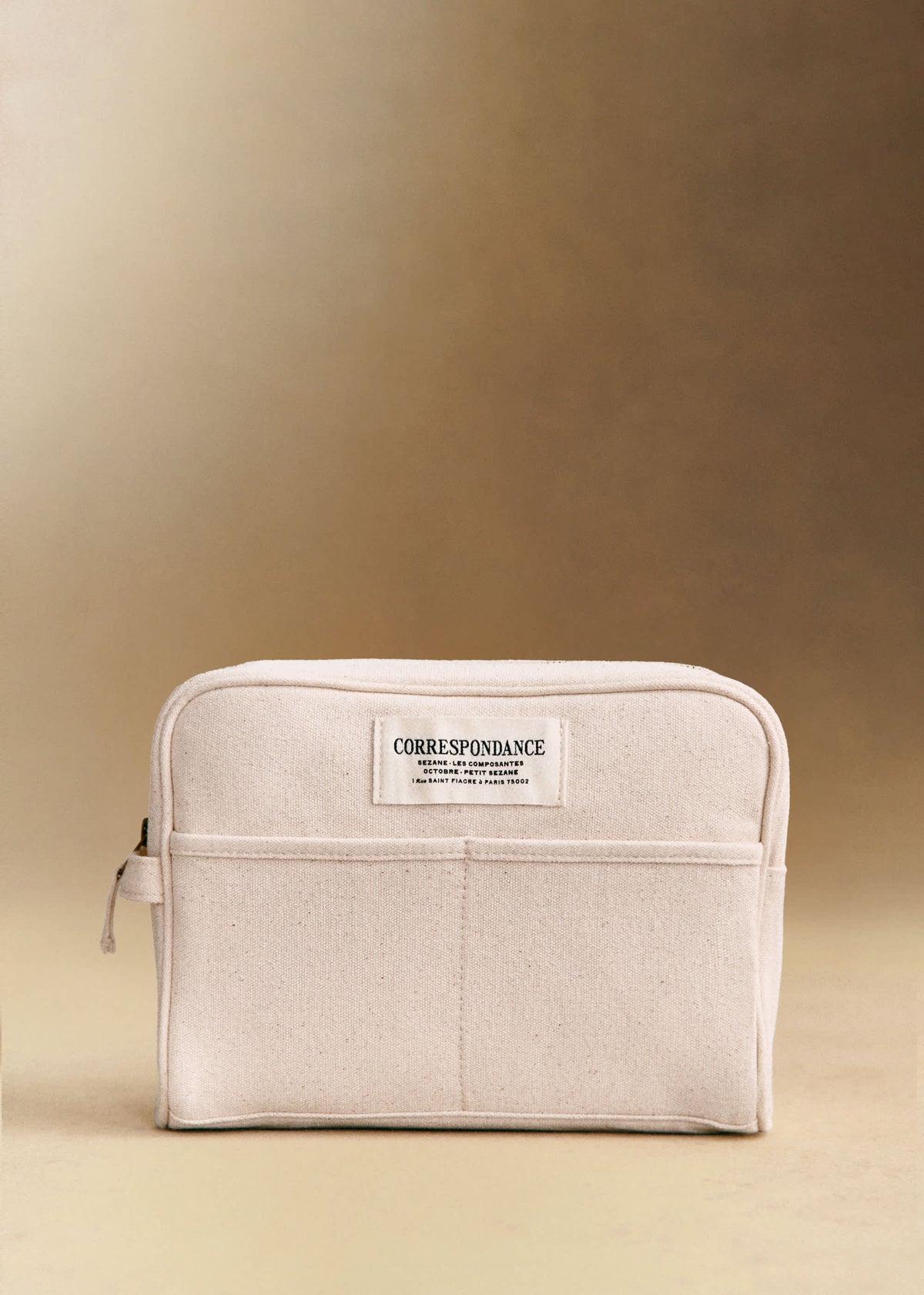 Grande trousse de toilette - Écru