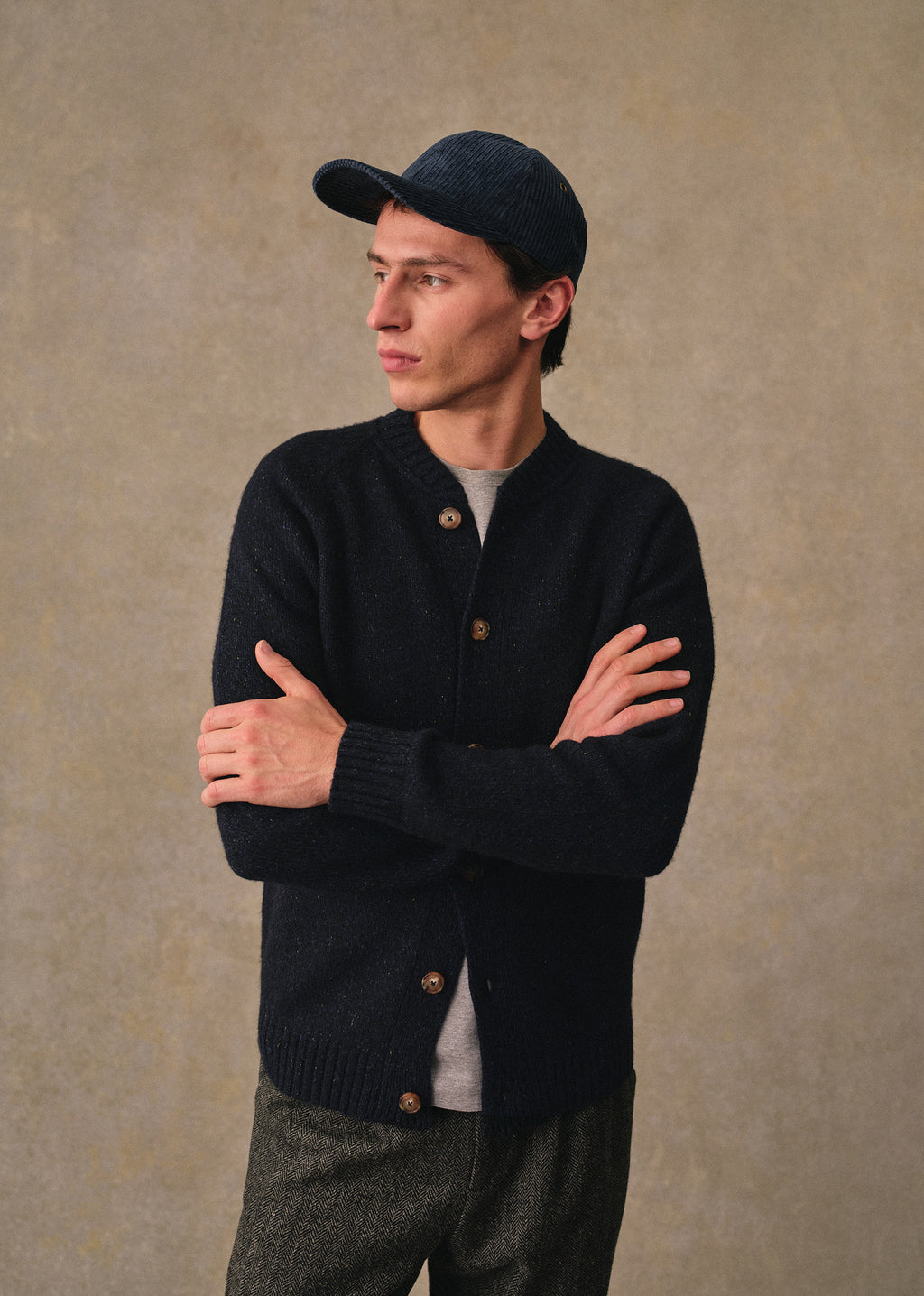 Gilet Trudel - Marine Moucheté