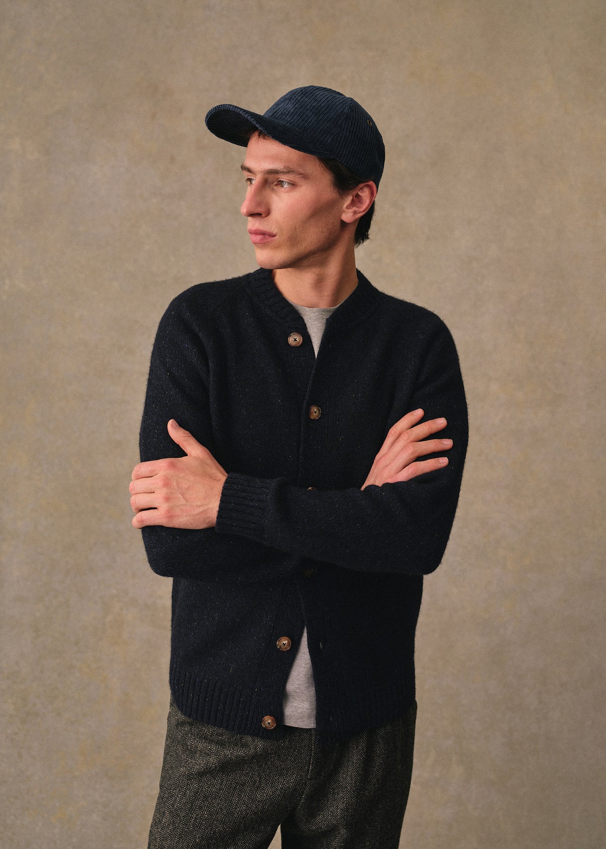 Gilet Trudel - Marine Moucheté