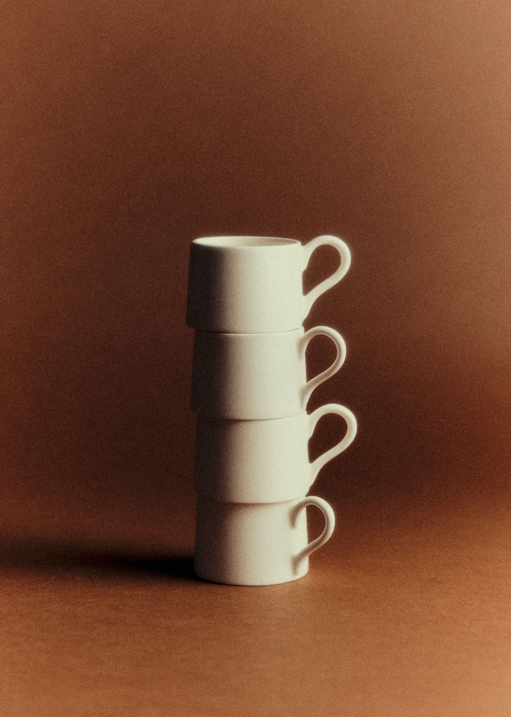 Coffret de 4 tasses expresso - Ecru
