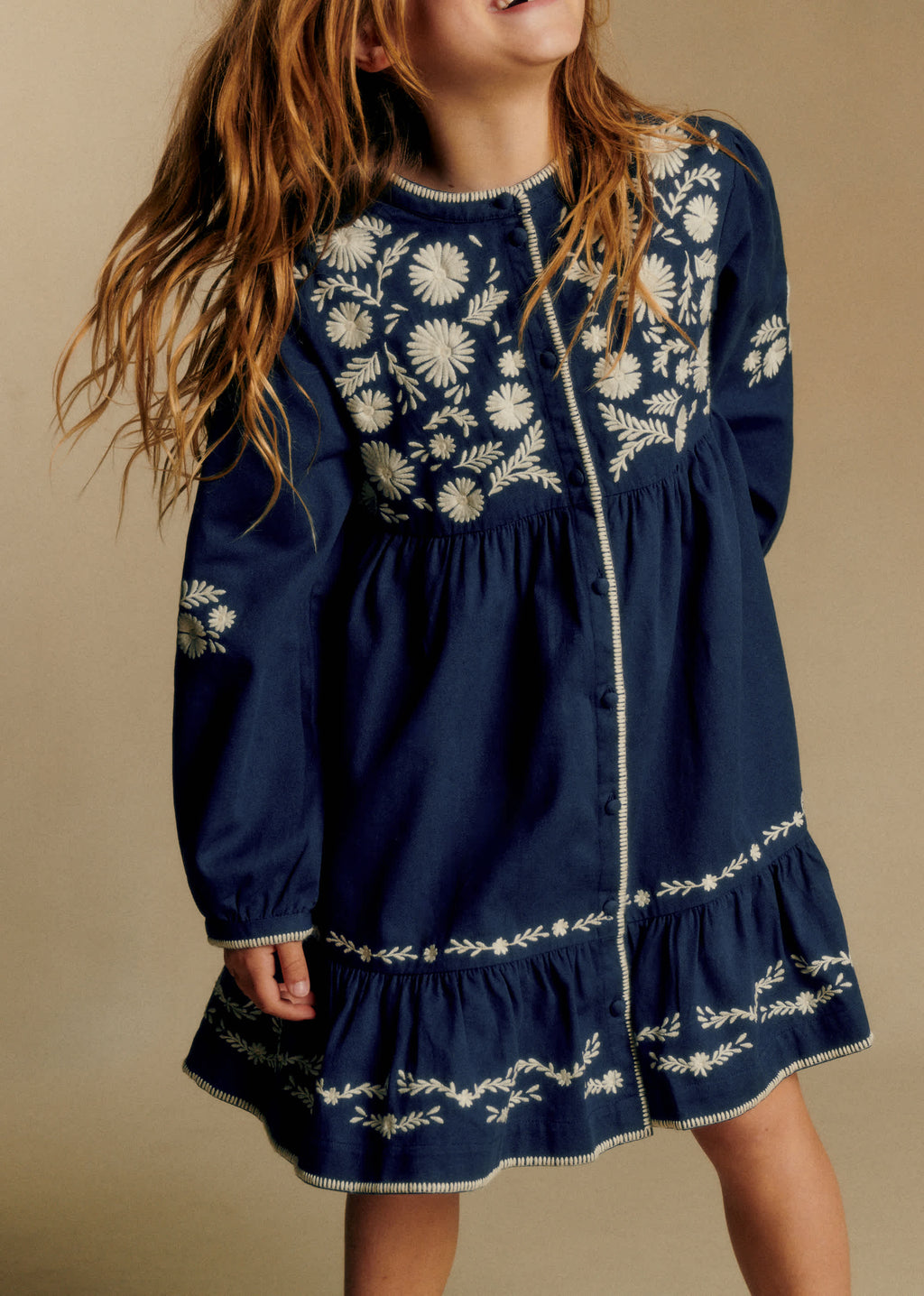 Robe Louise - Bleu Marine