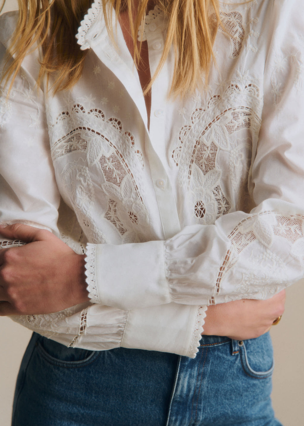Chemise Caetana - Ecru