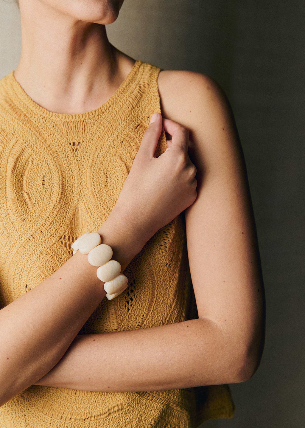Bracelet Amandine - Ecru