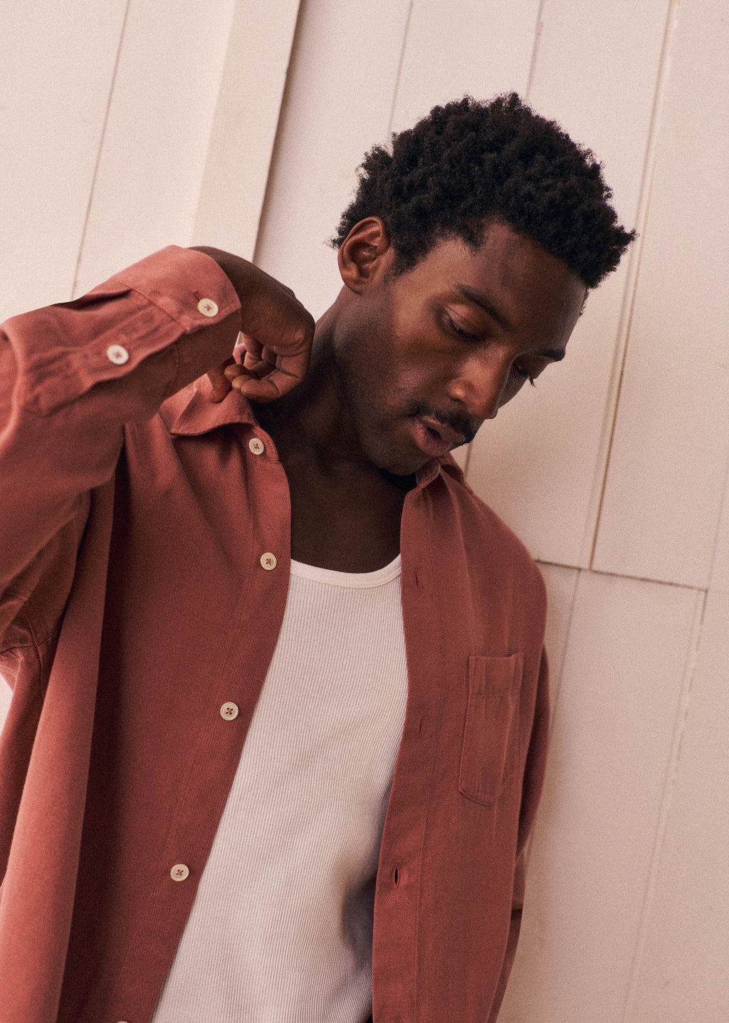 Chemise Darlan - Vieux Rose
