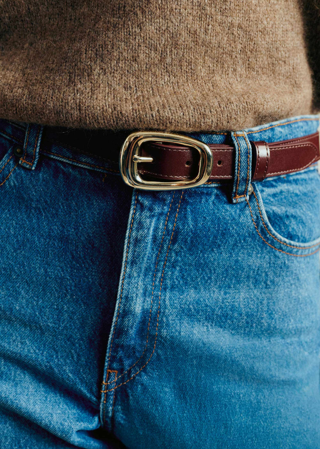 Ceinture Janis - Chocolat Glacé