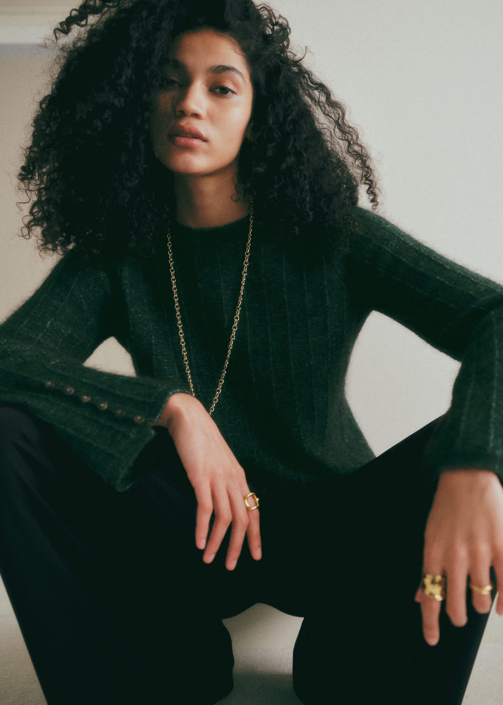 Pull Joyce - Vert Foncé