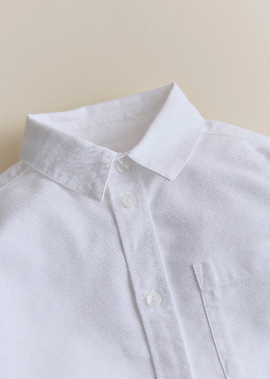 Chemise Tom - Oxford Léger Blanc