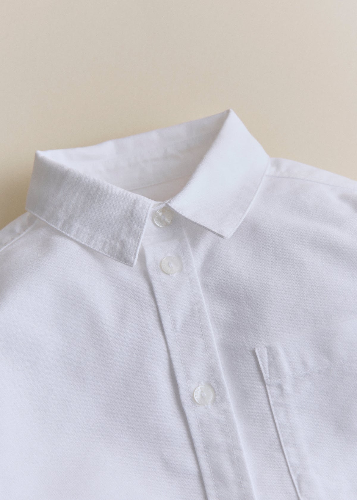 Chemise Tom - Oxford Léger Blanc