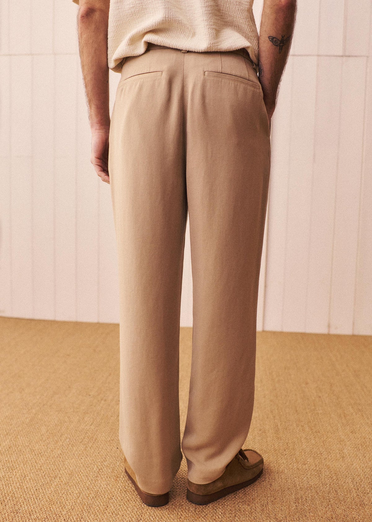 Pantalon Dusk Élastiqué - Beige