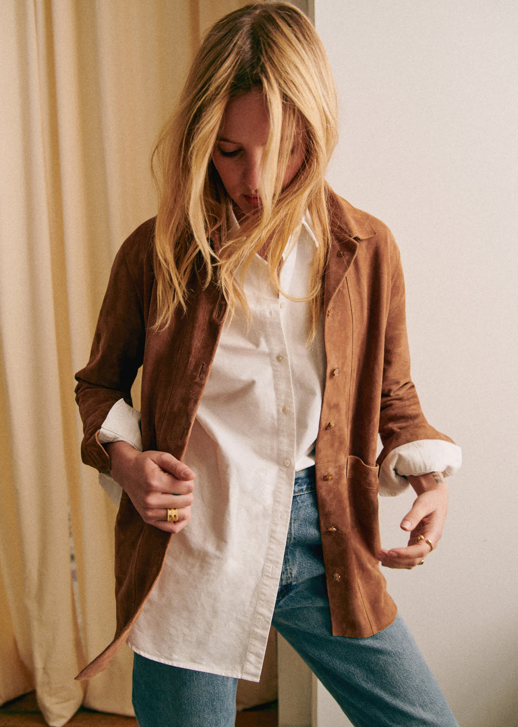 Veste Will - Camel Daim