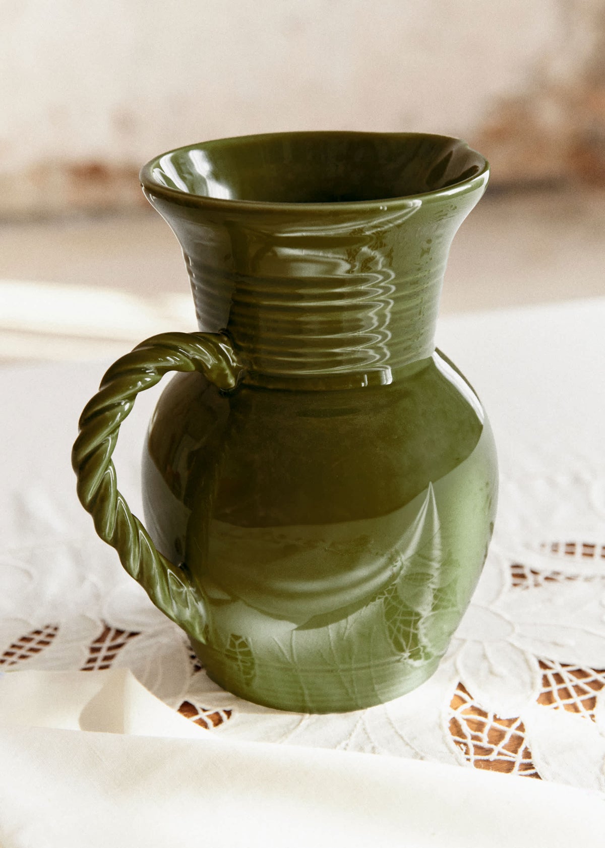 Pichet Arlésienne - Vert Olive