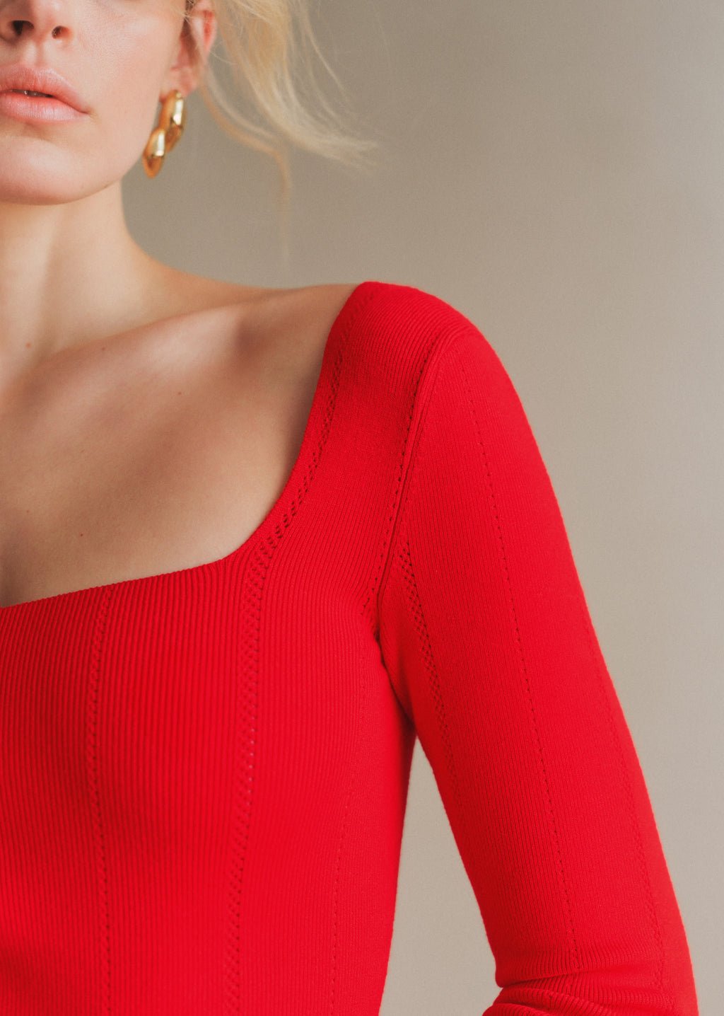 Robe Rime - Rouge