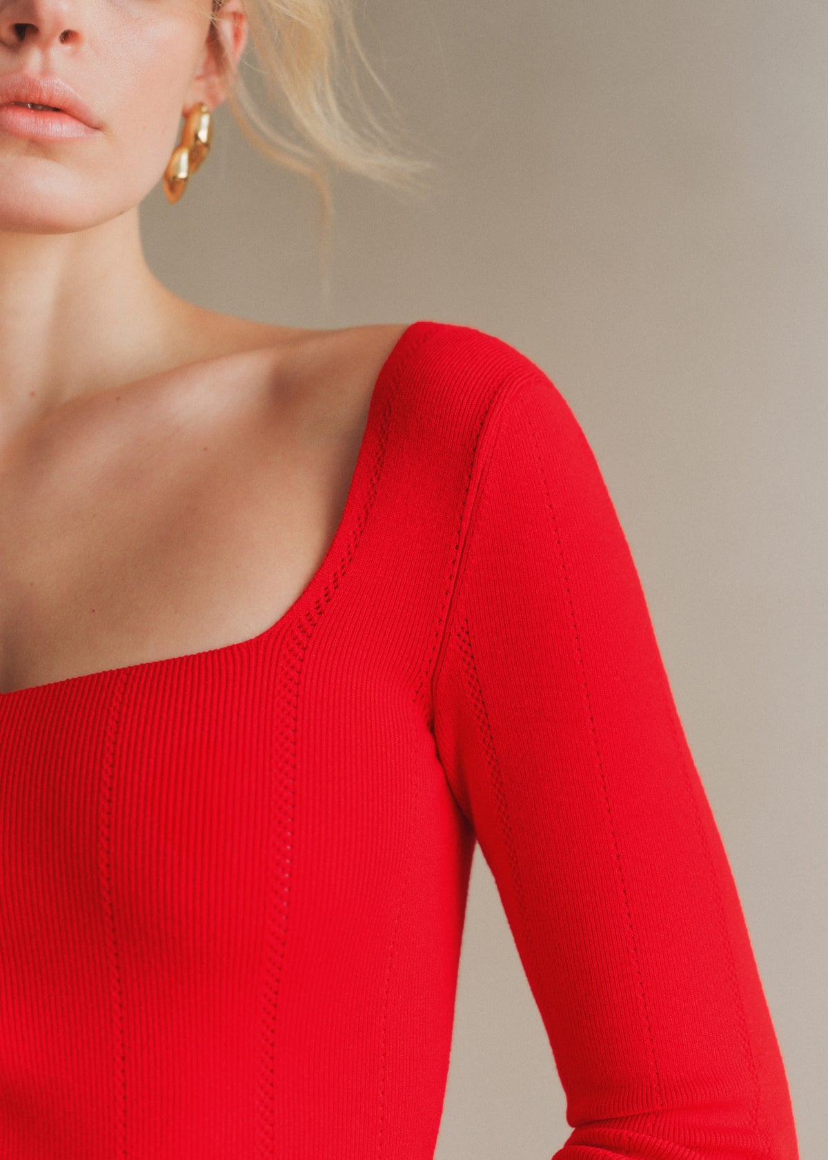 Robe Rime - Rouge