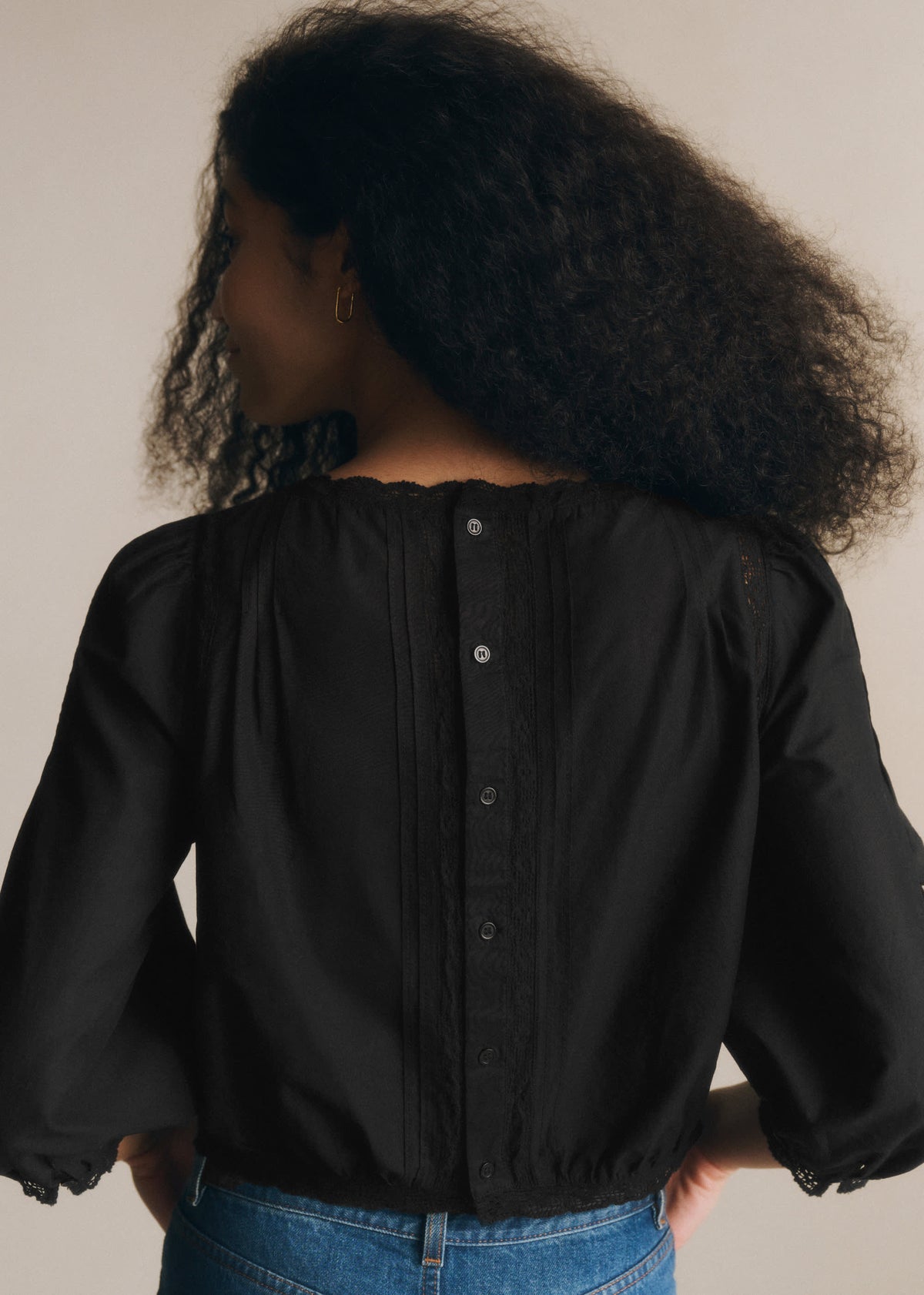 Blouse Enea - Noir