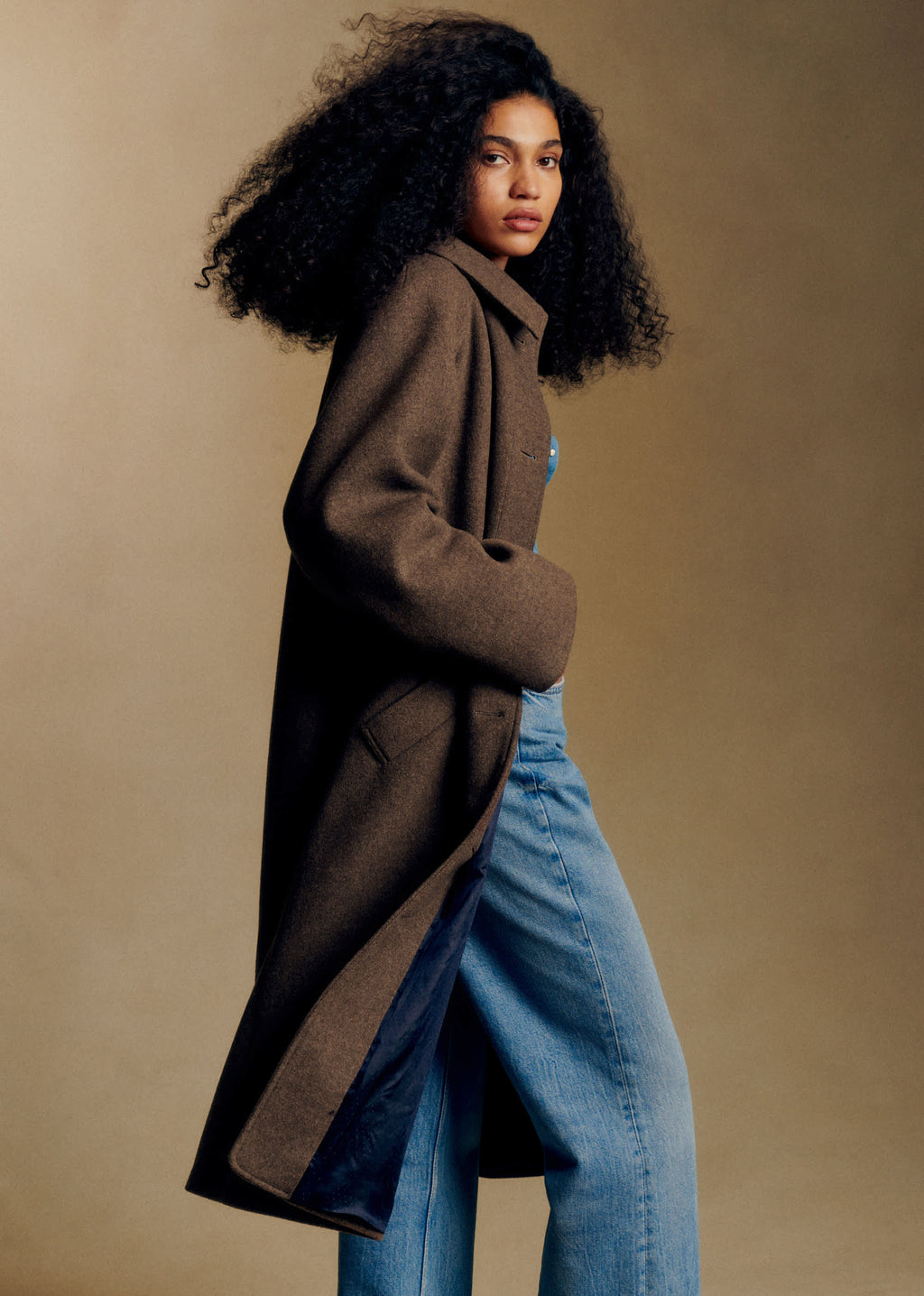 Manteau Clyde - Taupe