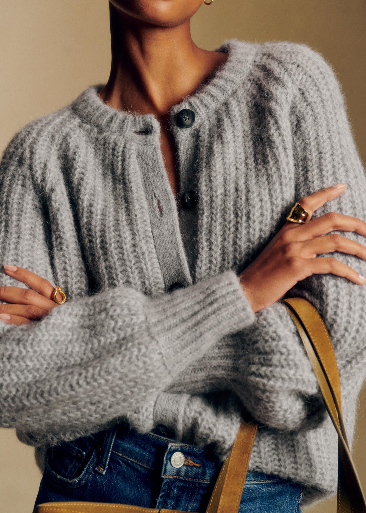 Gilet Emile - Gris Chiné