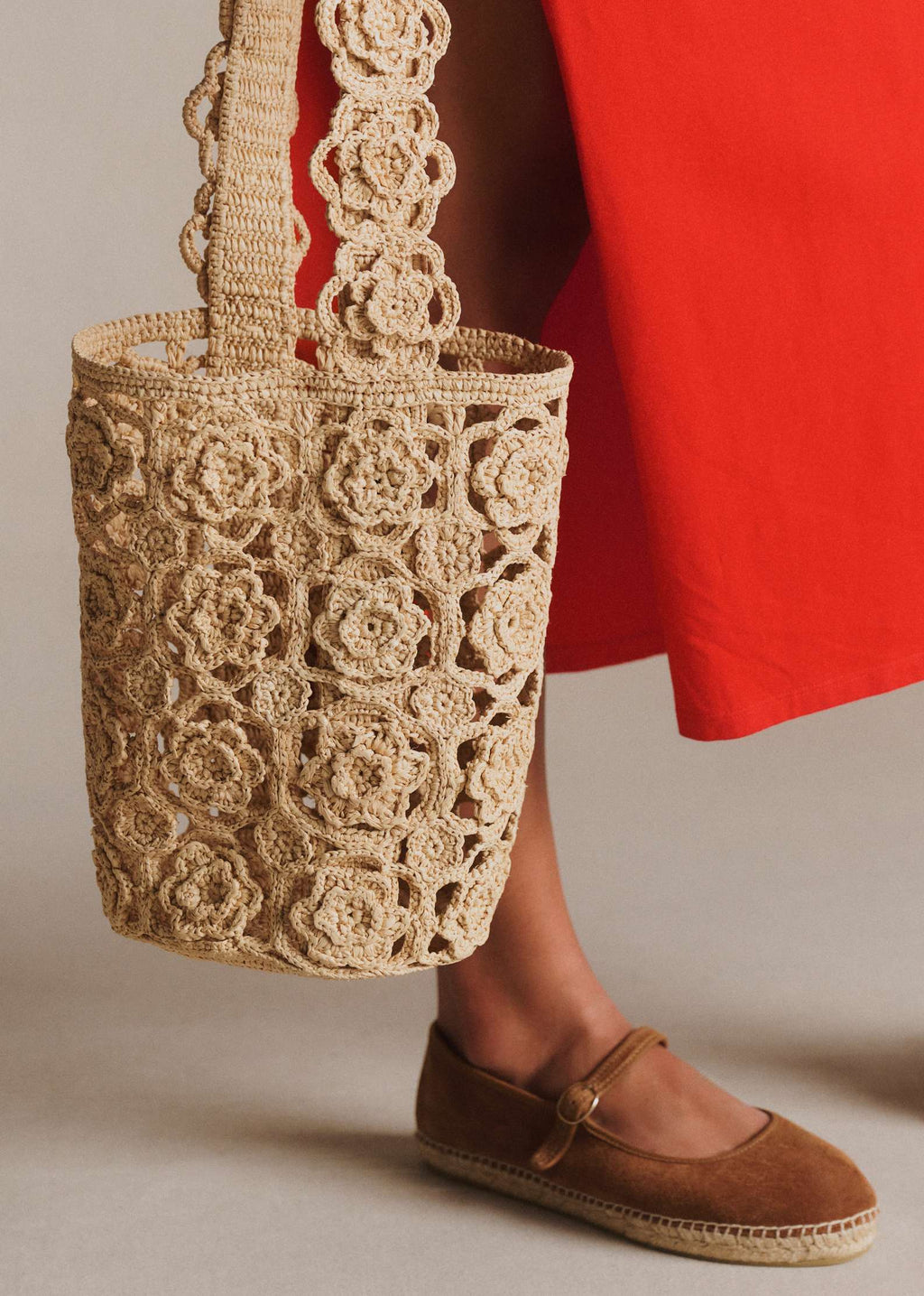 Panier Marcia - Raphia Naturel