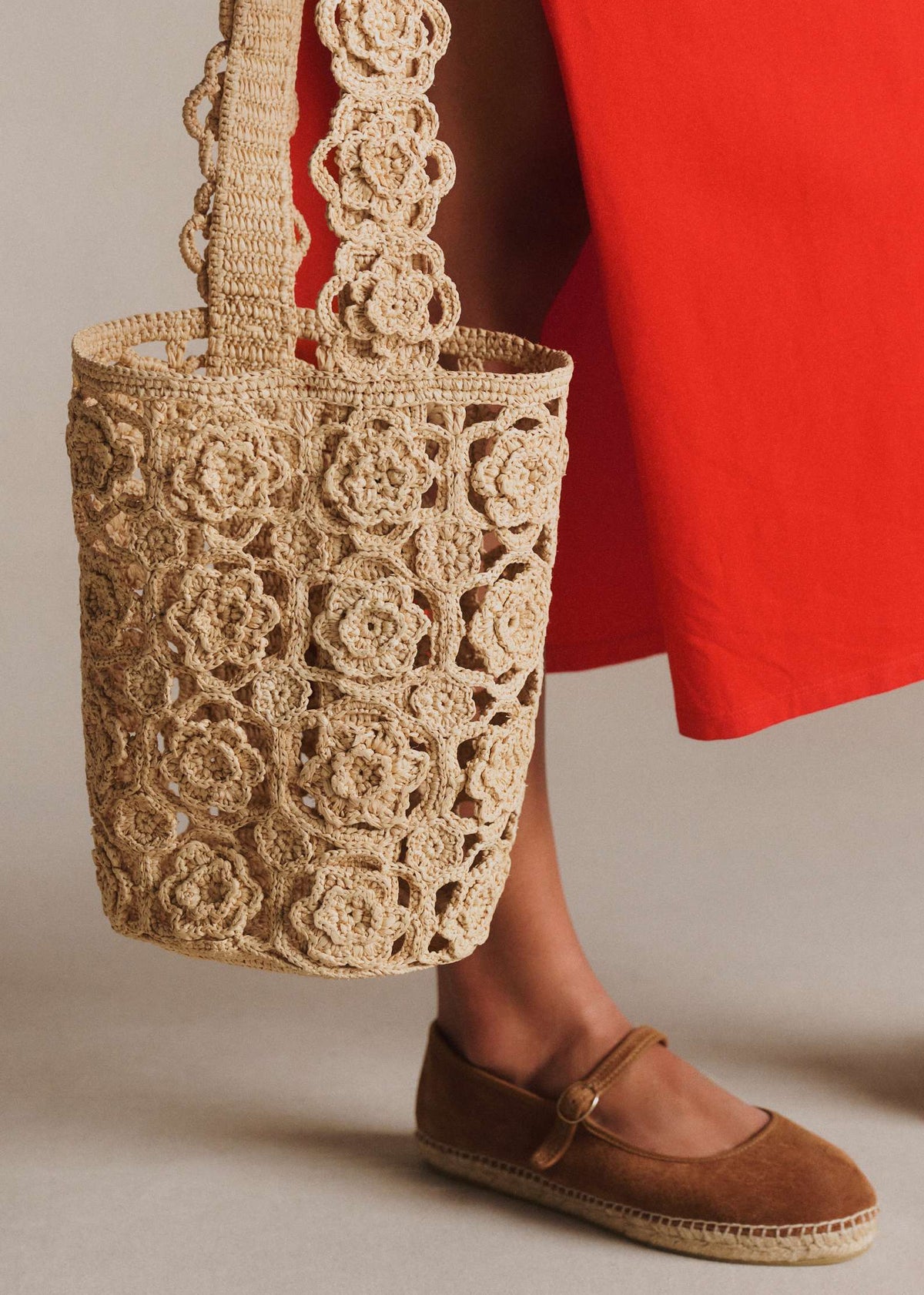 Panier Marcia - Raphia Naturel