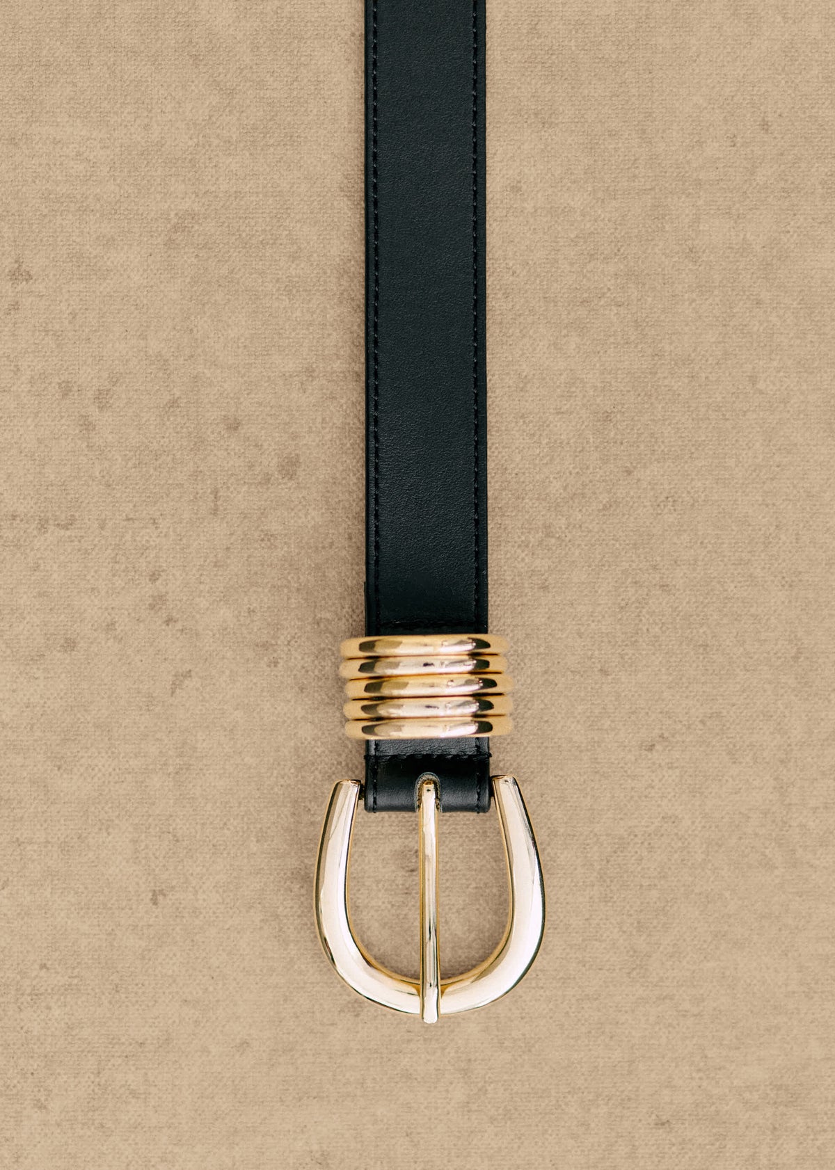 Ceinture Rosie - Noir Lisse