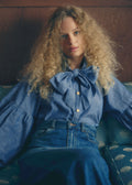 Chemise Tazia - Sézane x Antoinette Poisson - Chambray