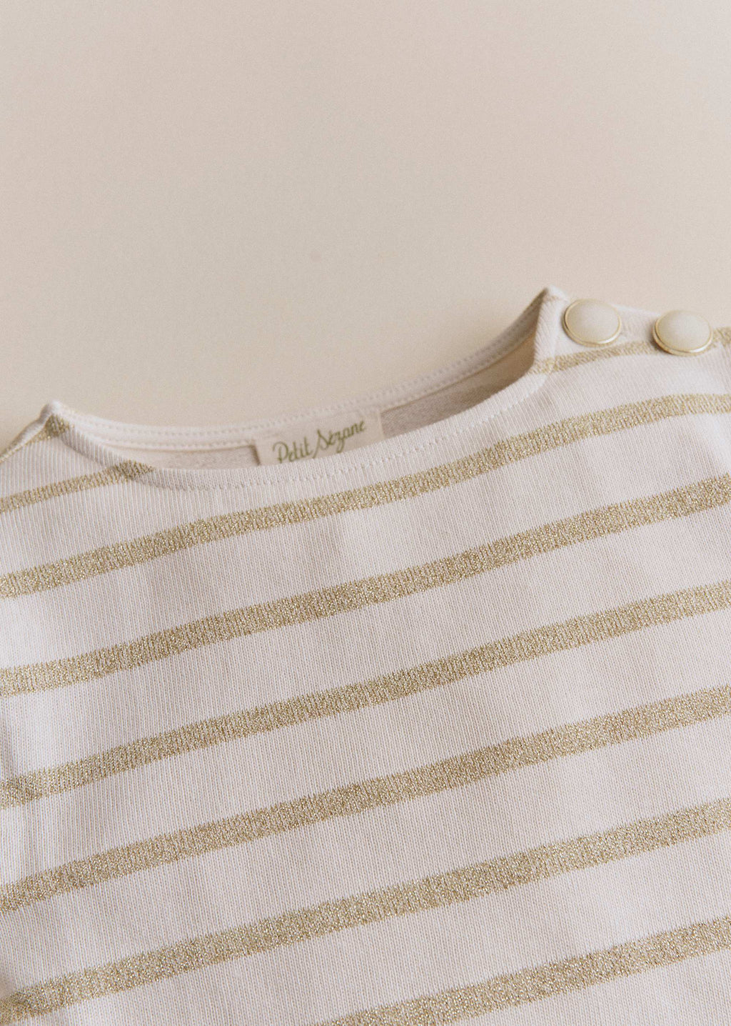 Marinière Colette - Ecru / doré